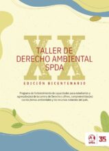 XX Taller de Derecho Ambiental SPDA: Edición Bicentenario